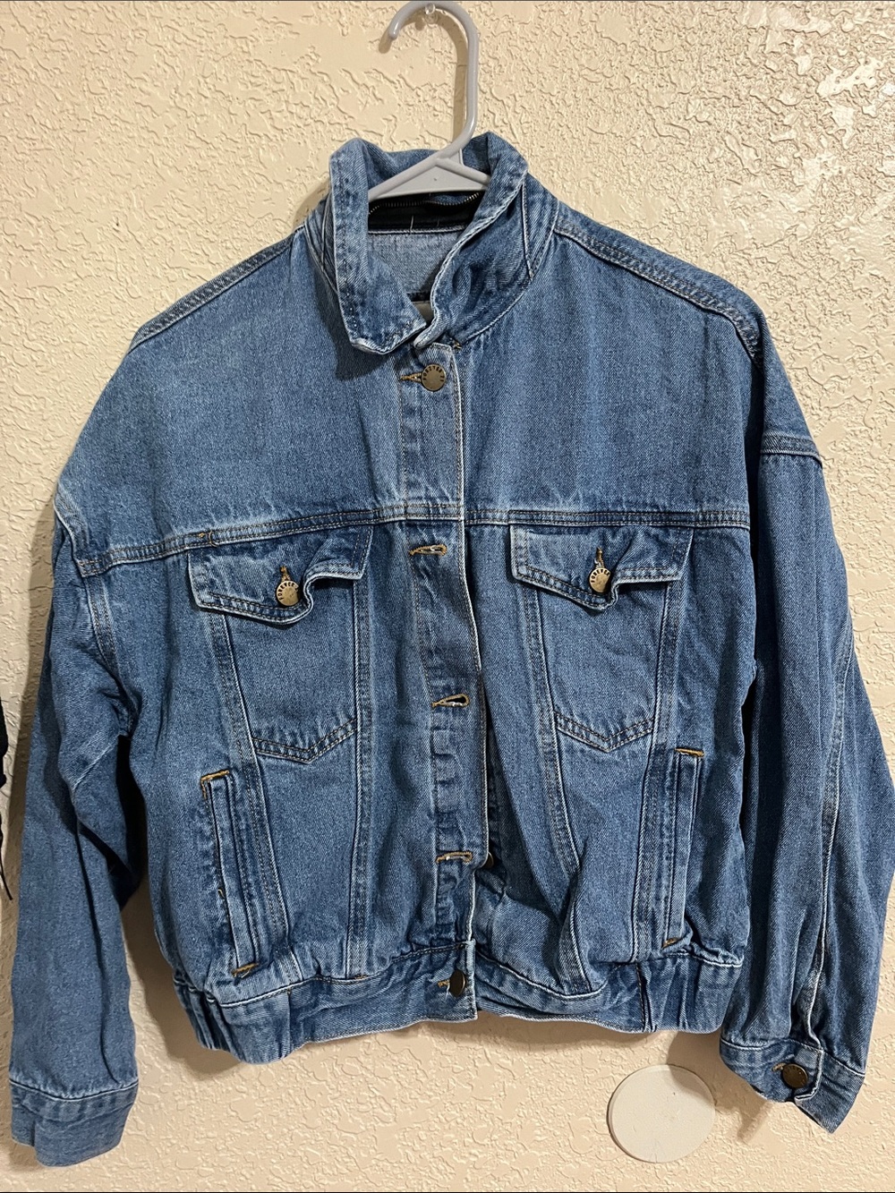 Forever 21 Light Blue Denim Shirt Jacket